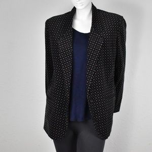 Velvet Jacket by JR Bentley 100% Cotton Sz 18